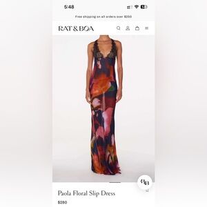 new Rat & Boa Paola Slip dress